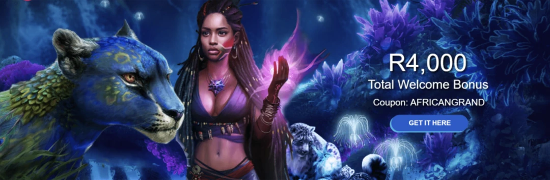 African Grand Casino R200 Bonus